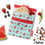 Roll'eat Snack'n'go FRUITS Lunchbag washable snack bag bread bag