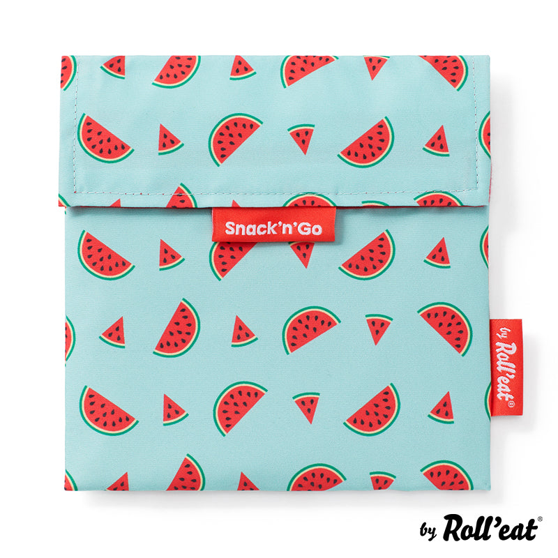 Roll'eat Snack'n'go FRUITS Lunchbag washable snack bag bread bag