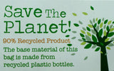 Save The Planet! small junior bag made from recycled PET bottles Lunchbag