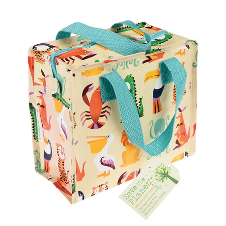 Save The Planet! small junior bag made from recycled PET bottles Lunchbag