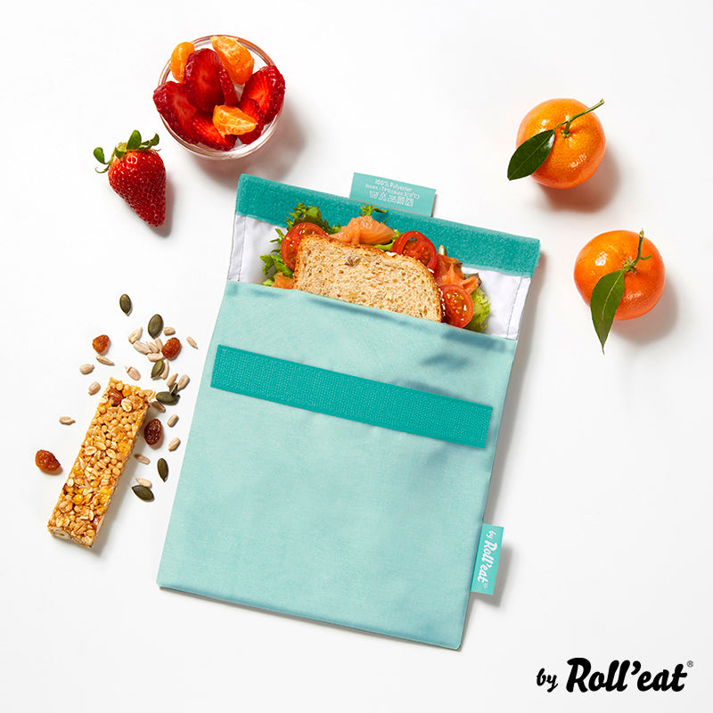 Roll'eat Snack'n'go Nature Lunchbag washable snack bag bread bag