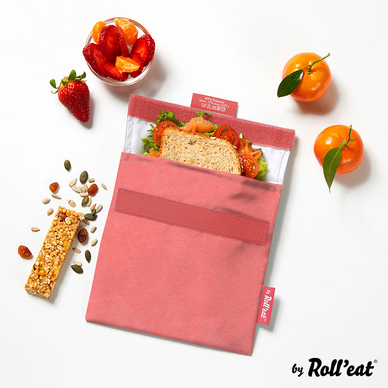 Roll'eat Snack'n'go Nature Lunchbag washable snack bag bread bag