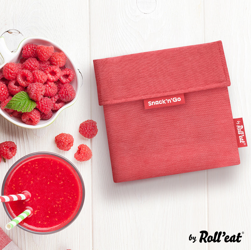 Roll'eat Snack'n'go Nature Lunchbag washable snack bag bread bag