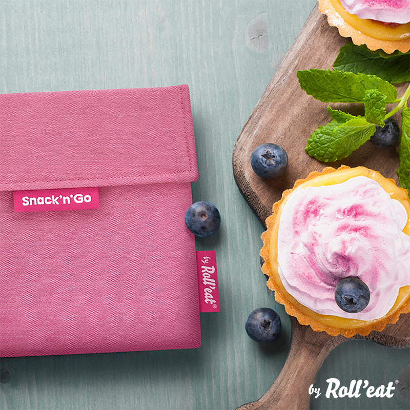 Roll'eat Snack'n'go Nature Lunchbag washable snack bag bread bag
