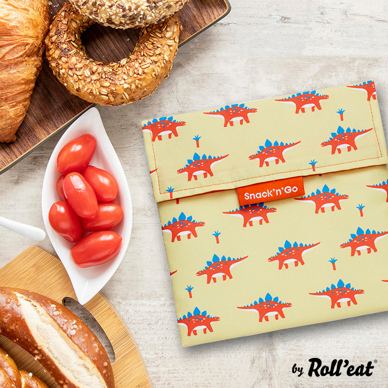 Roll'eat Snack'n'go ANIMAL Lunchbag washable snack bag bread bag