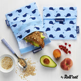 Roll'eat Snack'n'go ANIMAL Lunchbag washable snack bag bread bag