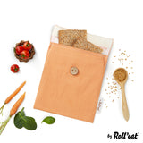 Roll'eat Snack'n'go BIO Lunchbag washable snack bag bread bag