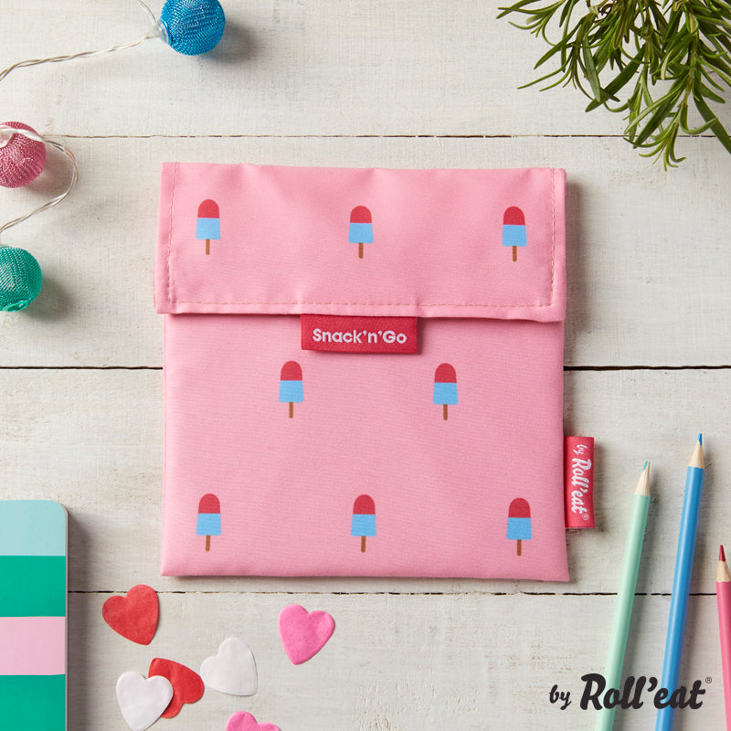Roll'eat Snack'n'go ICONS Lunchbag washable snack bag bread bag