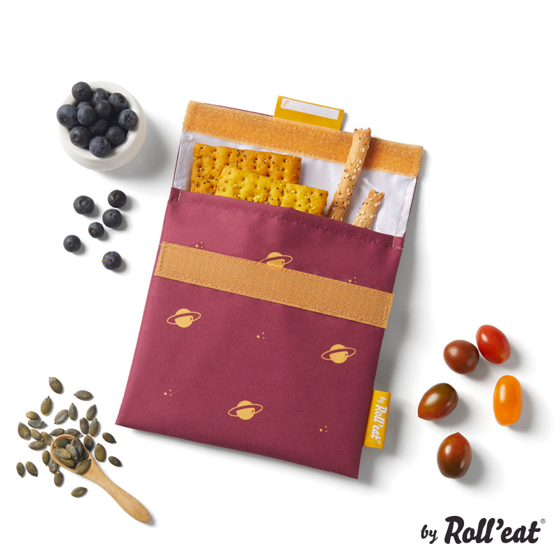 Roll'eat Snack'n'go ICONS Lunchbag washable snack bag bread bag