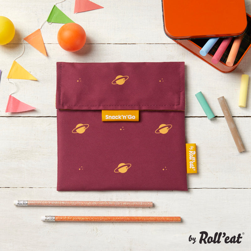 Roll'eat Snack'n'go ICONS Lunchbag washable snack bag bread bag
