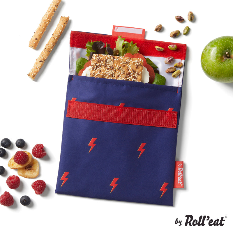 Roll'eat Snack'n'go ICONS Lunchbag washable snack bag bread bag