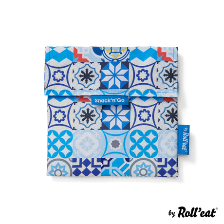 Roll'eat Snack'n'go Patchwork Lunchbag washable snack bag bread bag