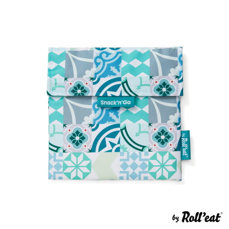 Roll'eat Snack'n'go Patchwork Lunchbag washable snack bag bread bag