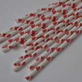 Paper straws biodegradable 25 pieces paper straws