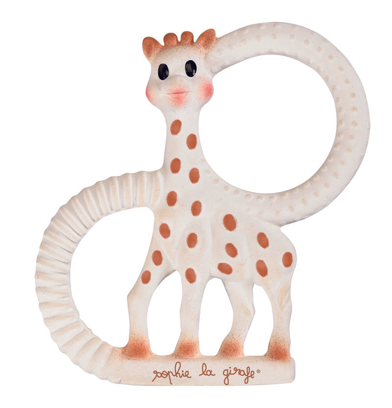 Sophie la girafe teething ring made of natural rubber 0M+ BPA-free teething ring