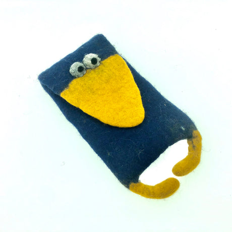 Cell phone case felt bag handmade from felt
