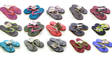 Hippobloo Flip Flop zebra turquoise pink Bogota made of natural rubber vegan Hippo Bloo