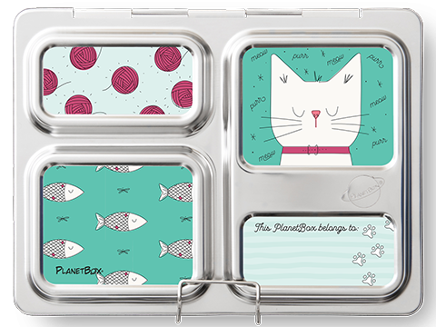 planetbox magnets for Launch Lunchbox lunch box