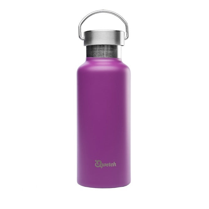 Qwetch travel pot thermos flask made of stainless steel drinking bottle 0.5l BPA free