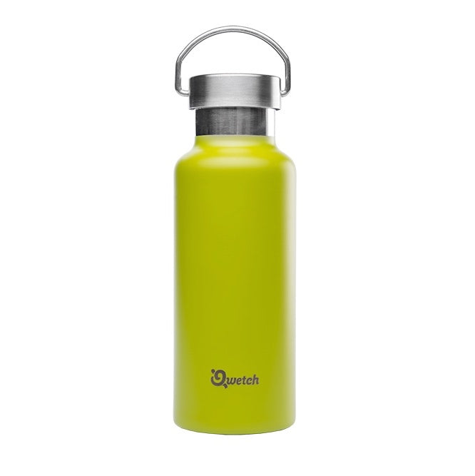 Qwetch travel pot thermos flask made of stainless steel drinking bottle 0.5l BPA free