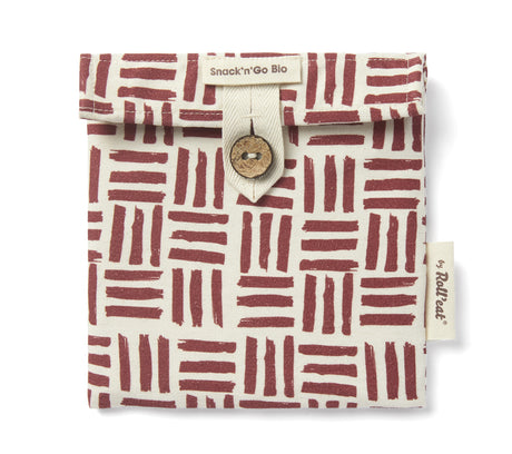 Roll'eat Snack'n'go BIO line ETNIA Collection Lunchbag washable snack bag bread bag