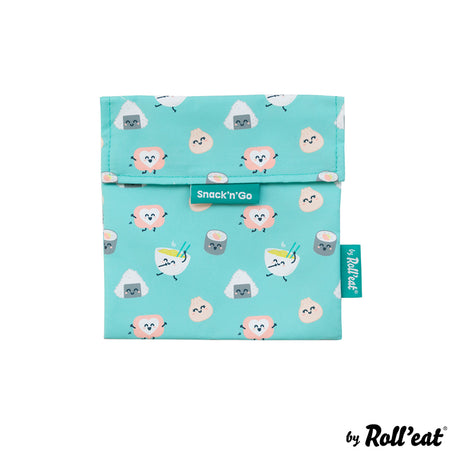 Roll'eat Snack'n'go Mr. WONDERFUL Lunchbag washable snack bag bread bag