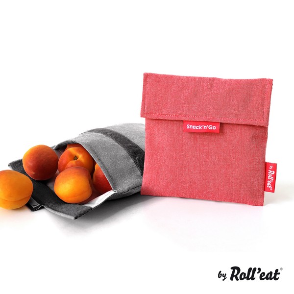Roll&#039;eat Snack&#039;n&#039;go Nature Lunchbag waschbarer Snackbag Brotbeutel