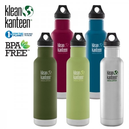 Klean Kanteen insulated Classic Edelstahl Thermosflasche Isolierflasche 592ml 20oz