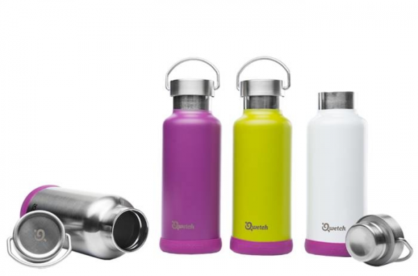 Qwetch travel pot Thermosflasche aus Edelstahl Trinkflasche 0,5l BPA frei