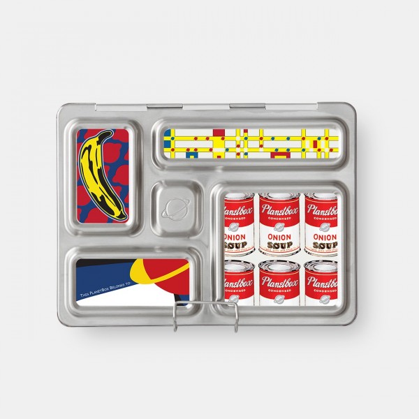 planetbox Magnete für Rover Lunchbox Brotdose