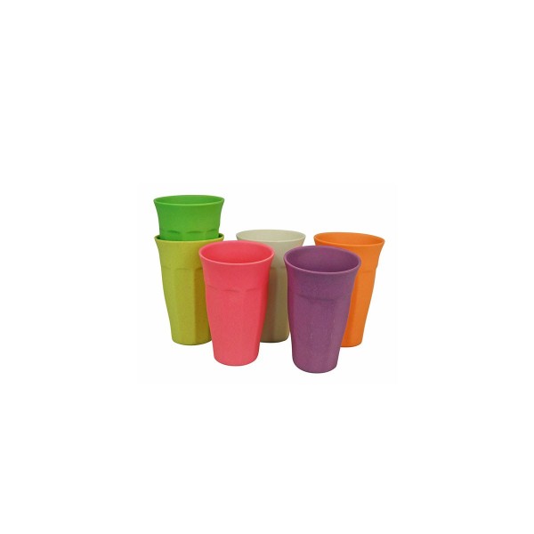ZUPERZOZIAL 6er Set Becher Trinkbecher cupful of color LARGE