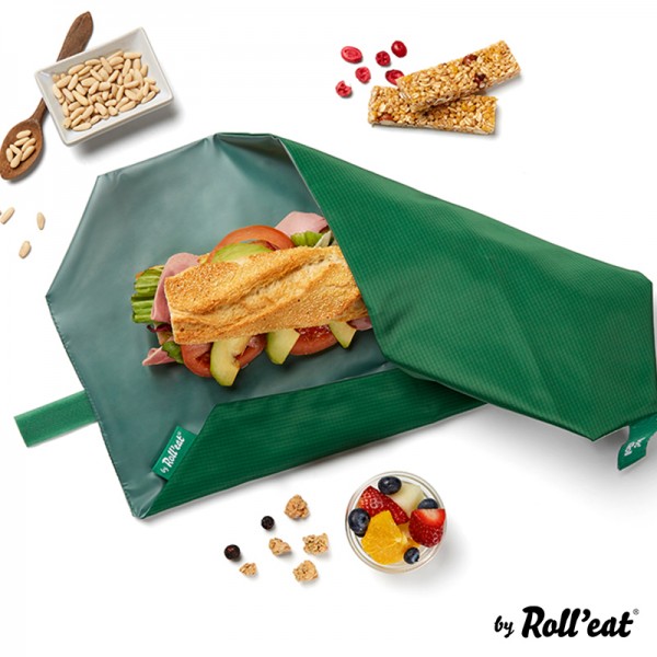 Roll&#039;eat Boc`n`Roll Active Sandwich Wrap waschbarer Snackbag Brotbeutel