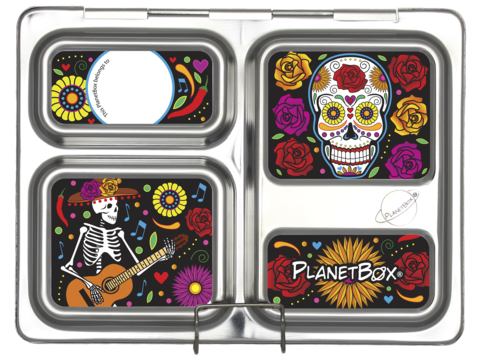 planetbox Magnete für Launch Lunchbox Brotdose