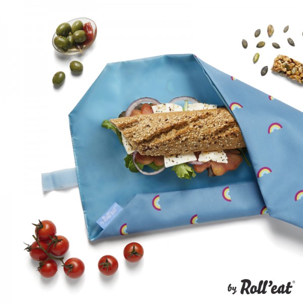 Roll&#039;eat Boc`n`Roll ICON Collection Sandwich Wrap waschbarer Snackbag Brotbeutel
