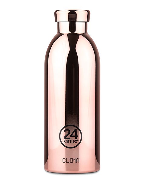 24bottles clima bottle metallic collection Thermosflasche aus Edelstahl Trinkflasche 0,5l BPA