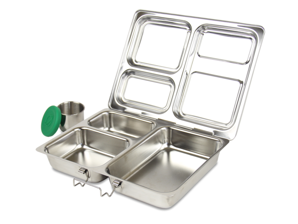 planetbox LAUNCH Lunchbox aus Edelstahl mit Unterteilung